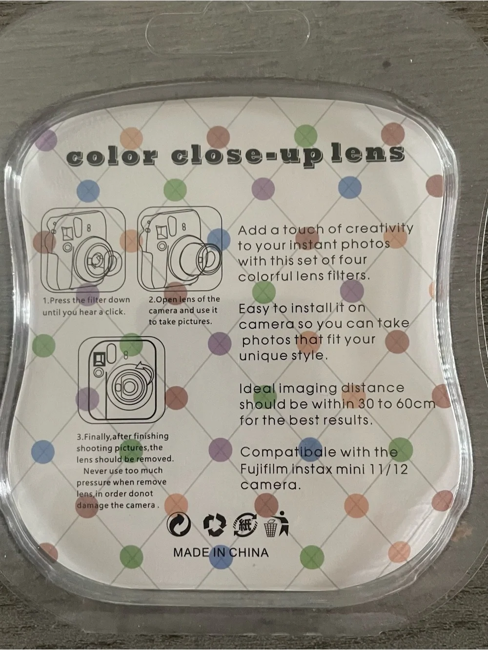 NWT Instax Mini 12 Accessories Bundle